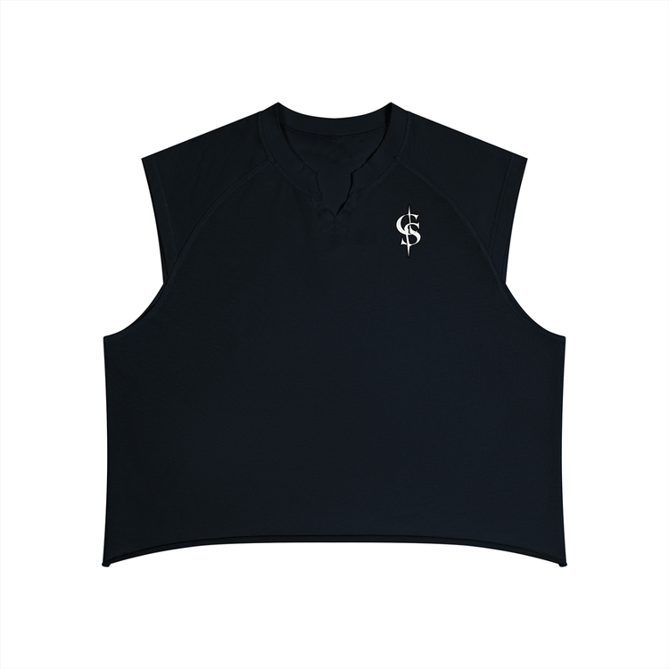Corrupted Sinister Men’s Boxy Raw Hem Tank Top