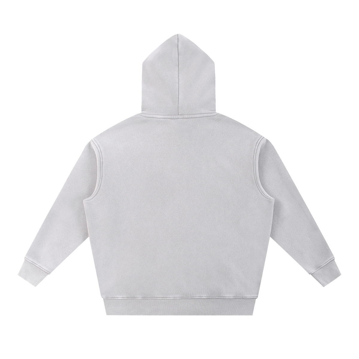 Corrupted Sinister Snow Wash Fleece Oversize Hoodie