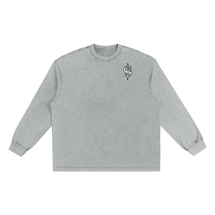 Corrupted Sinister Snow Washed Frayed Edge T-Shirt