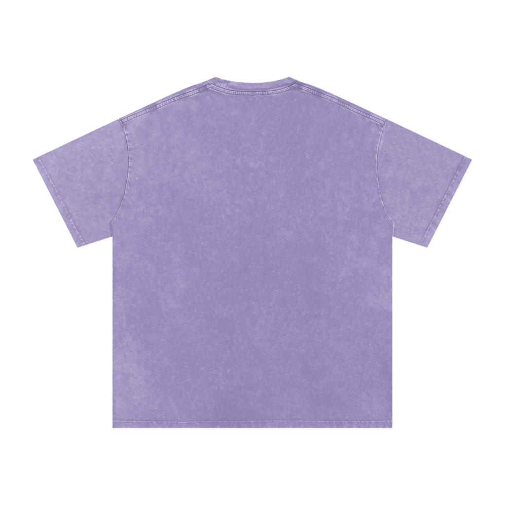 Corrupted Sinister Snow Washed Oversized Cotton T-Shirt