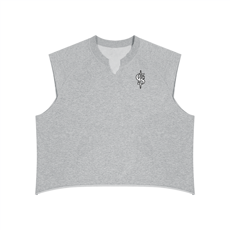 Corrupted Sinister Men’s Boxy Raw Hem Tank Top