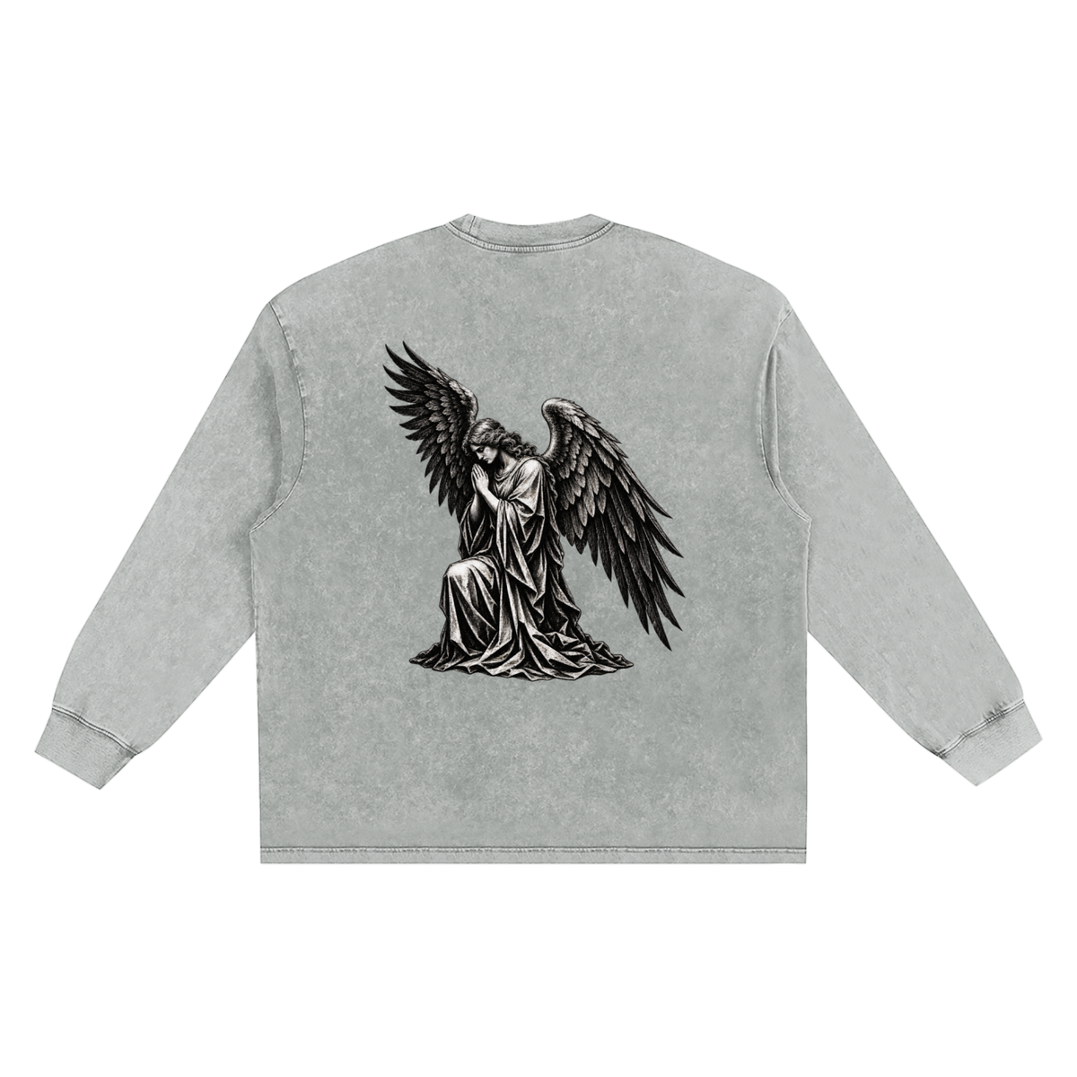 Corrupted Sinister Snow Washed Frayed Edge T-Shirt