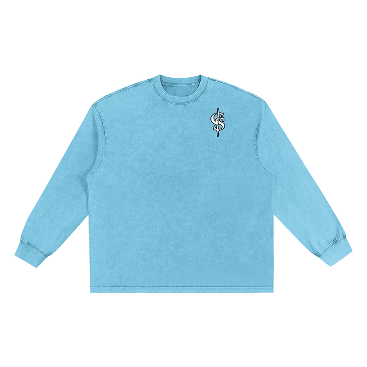 Corrupted Sinister Snow Washed Frayed Edge T-Shirt