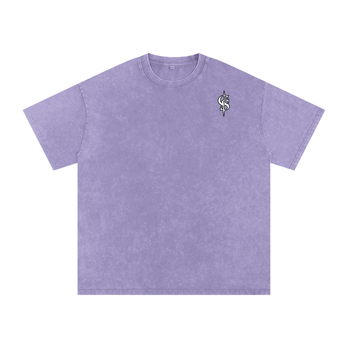 Corrupted Sinister Snow Washed Oversized Cotton T-Shirt