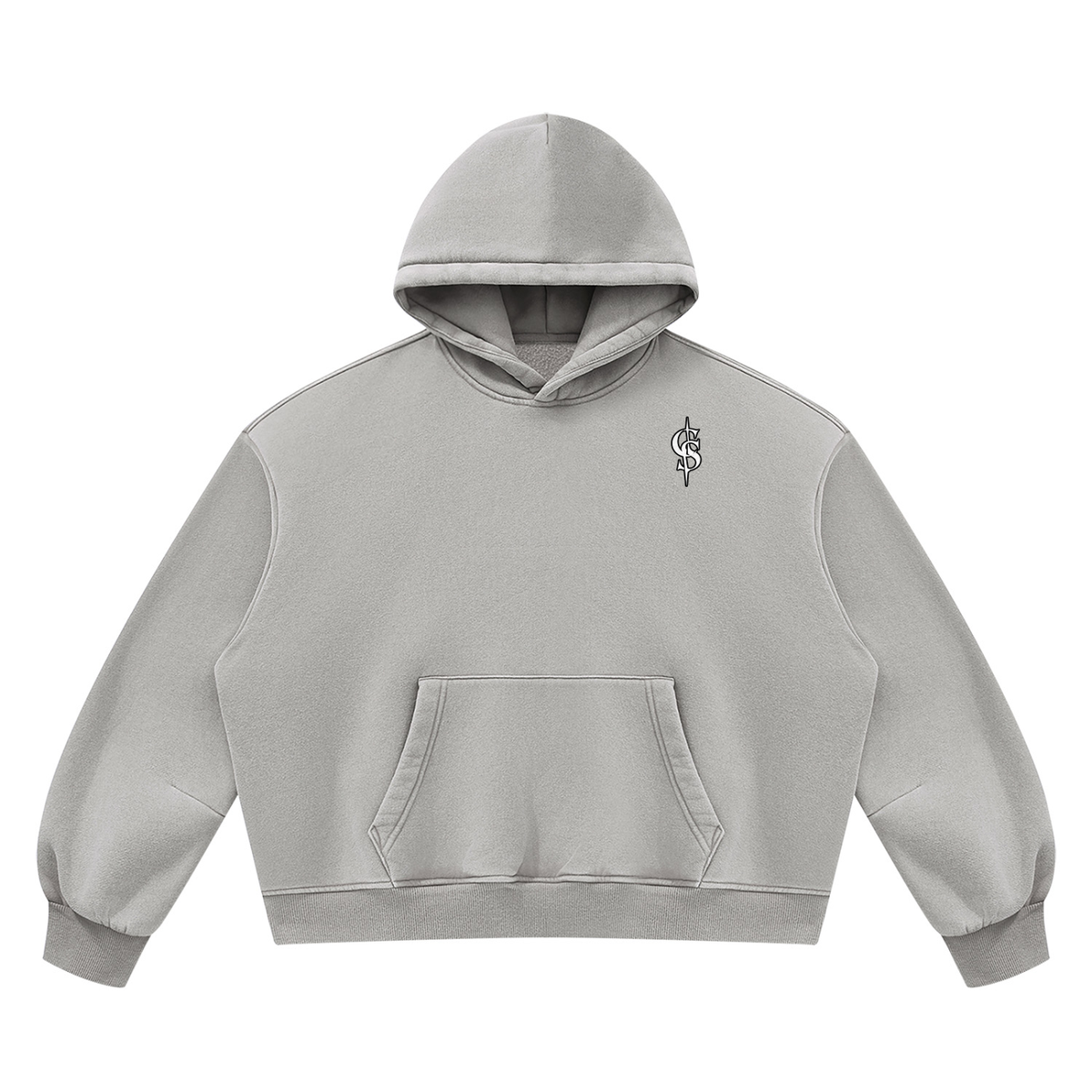 Corrupted Sinister Unisex Vintage Wash Boxy Fleece Hoodie