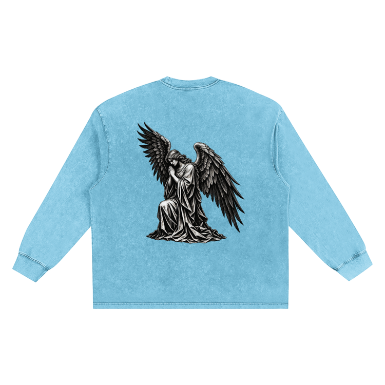 Corrupted Sinister Snow Washed Frayed Edge T-Shirt