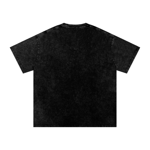 Corrupted Sinister Snow Washed Oversized Cotton T-Shirt