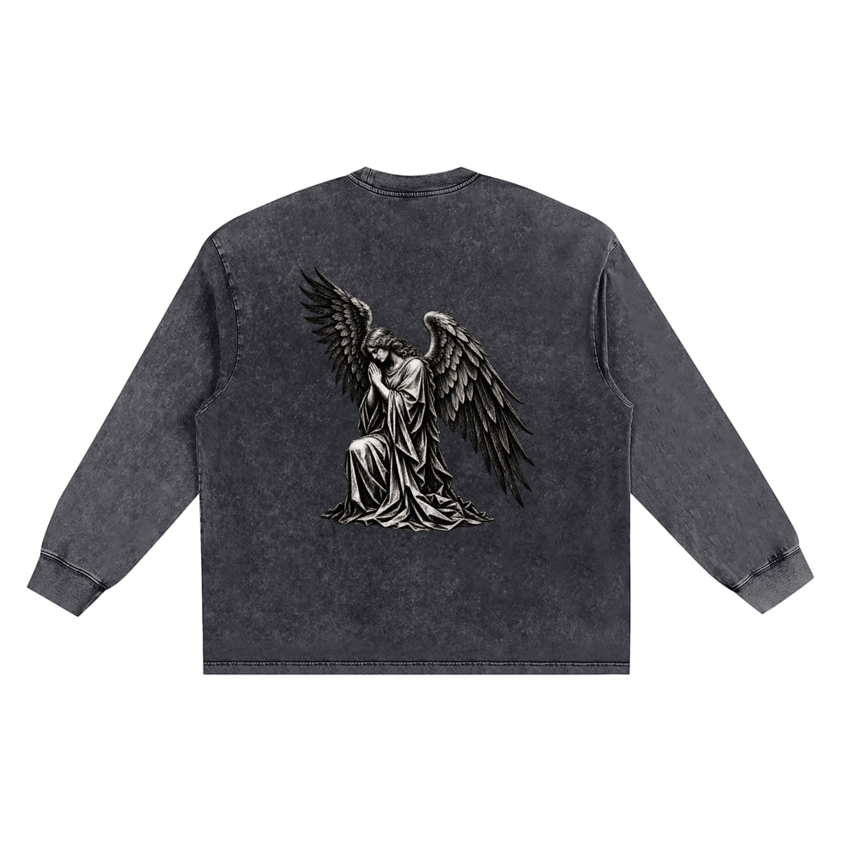 Corrupted Sinister Snow Washed Frayed Edge T-Shirt