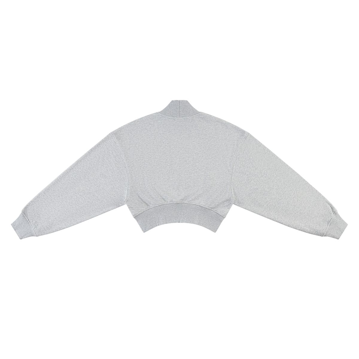Corrupted Sinister Women's Crop Mock Neck Sweatshirt